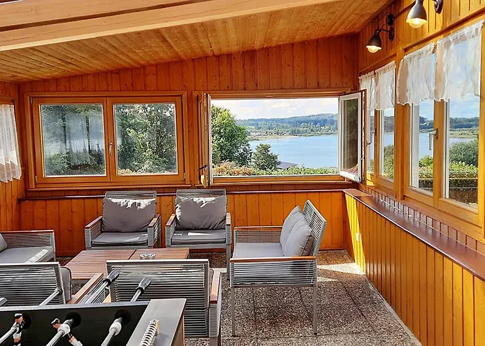 펜션 Am Seeblick Grill, Garten, Billiard, Dart, Bike, Sauna Ww-seeblick *