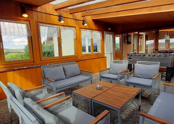 Am Seeblick Grill, Garten, Billiard, Dart, Bike, Sauna Ww-seeblick 펜션 Driedorf